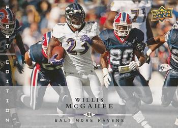 Willis McGahee #11 Football Cards 2008 Upper Deck First Edition
