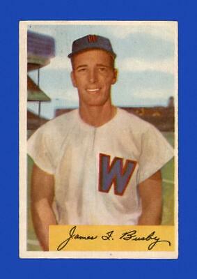 Jim Busby #8 Baseball Cards 1954 Bowman