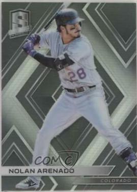 Nolan Arenado #1 Baseball Cards 2018 Panini Chronicles Spectra