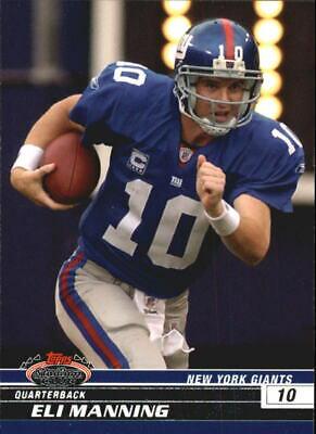 Eli Manning #6 Football Cards 2008 Stadium Club