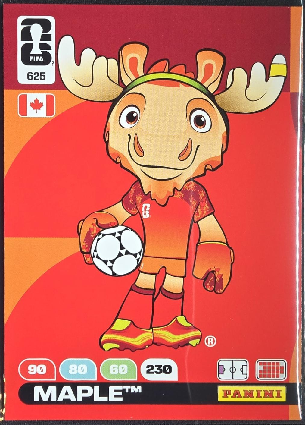 2026 Panini Adrenalyn XL FIFA World Cup Maple #625 card