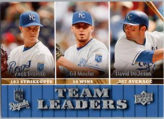 Zack Greinke / Gil Meche / David DeJesus