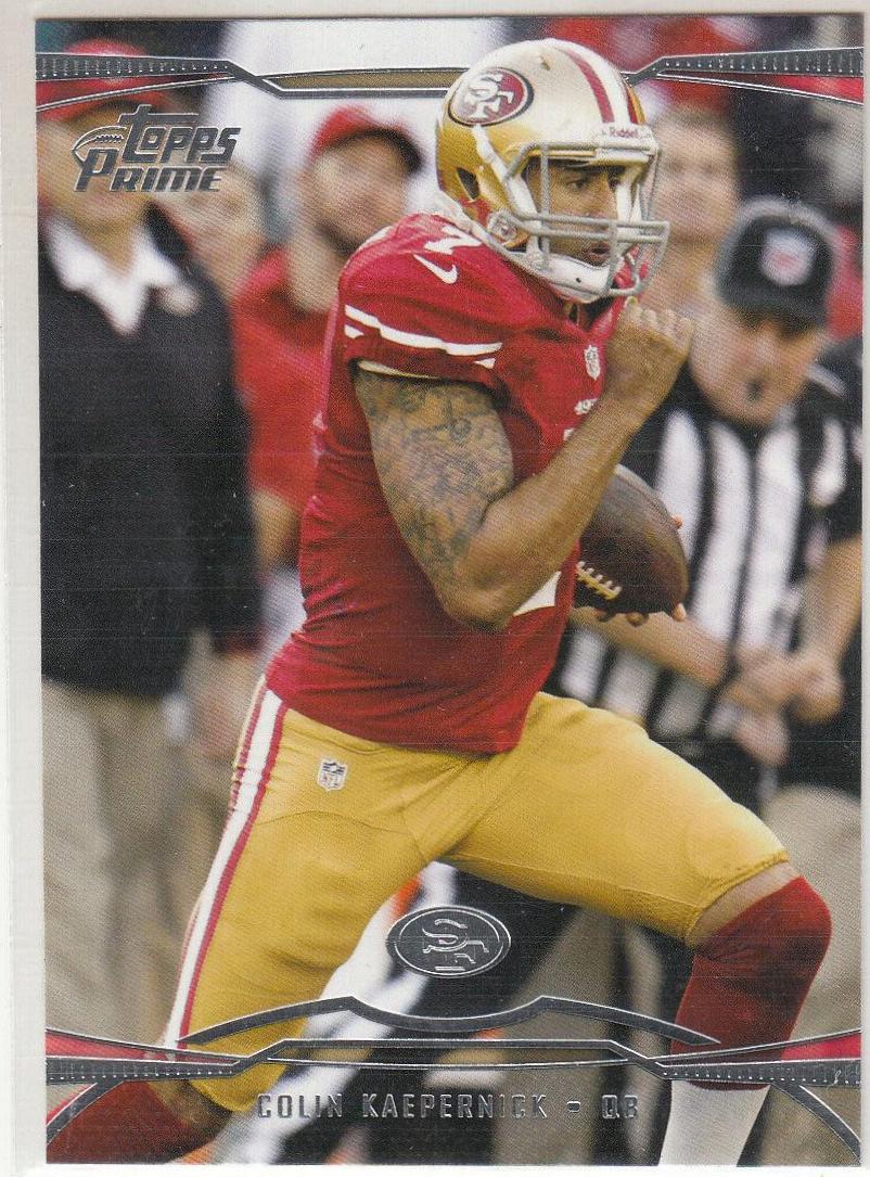 Colin Kaepernick #7 Football Cards 2013 Topps Prime