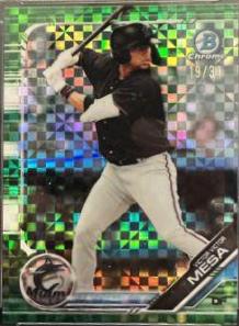 X Box Baseball Cards 2019 Bowman Chrome