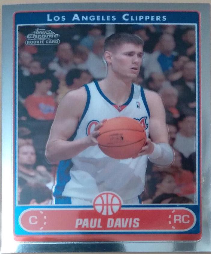 Paul Davis #175 Basketball Cards 2006 Topps Chrome