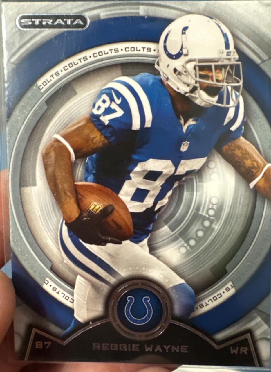 Reggie Wayne #42 Football Cards 2013 Topps Strata