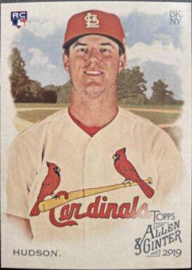 Dakota Hudson #195 Baseball Cards 2019 Topps Allen & Ginter