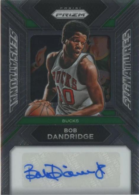 Bob Dandridge #66 Basketball Cards 2023 Panini Prizm Sensational Signature