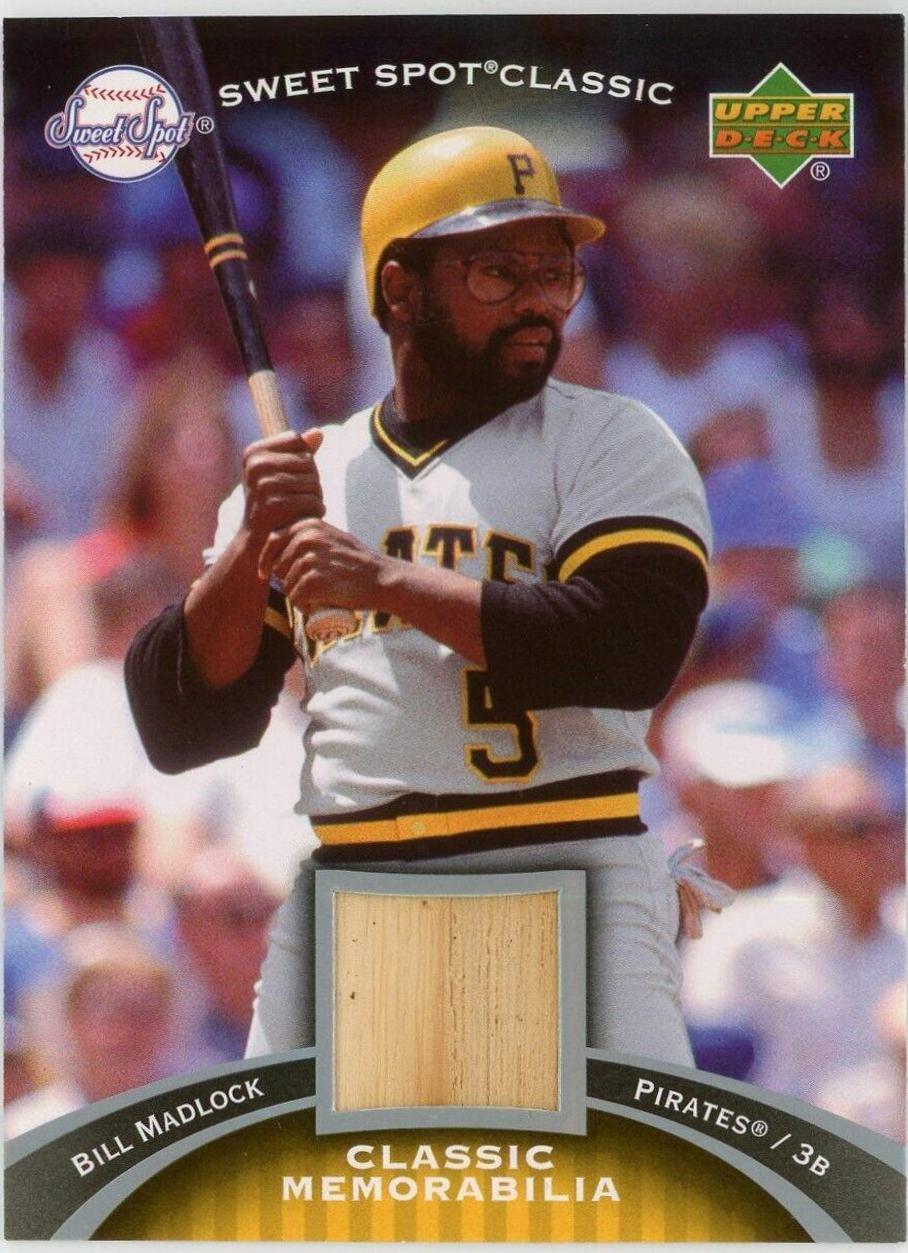 Bill Madlock #CM-BM Baseball Cards 2007 Upper Deck Sweet Spot Classic Classic Memorabilia