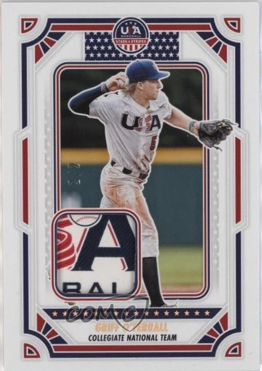 Griff O'Ferrall #USA-GO 2024 Panini Stars & Stripes USA Materials Baseball