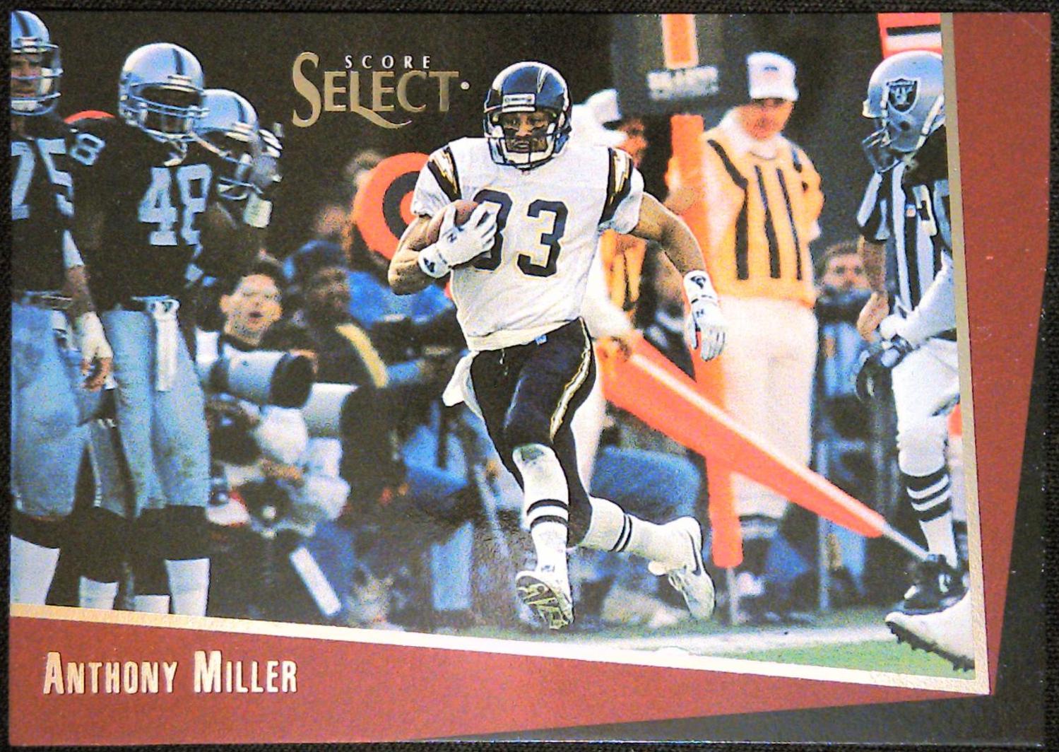 Anthony Miller #46 Football Cards 1993 Panini Select