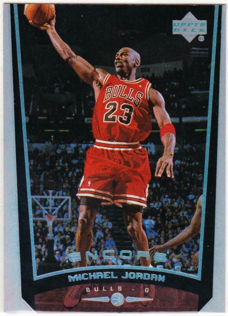Michael Jordan #112 Basketball Cards 1998 Upper Deck Encore
