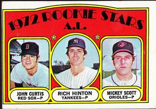 A.L. 1972 Rookie Stars