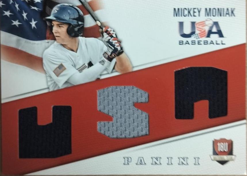 Mickey Moniak #14 Baseball Cards 2015 Panini USA 18U National Team Jersey