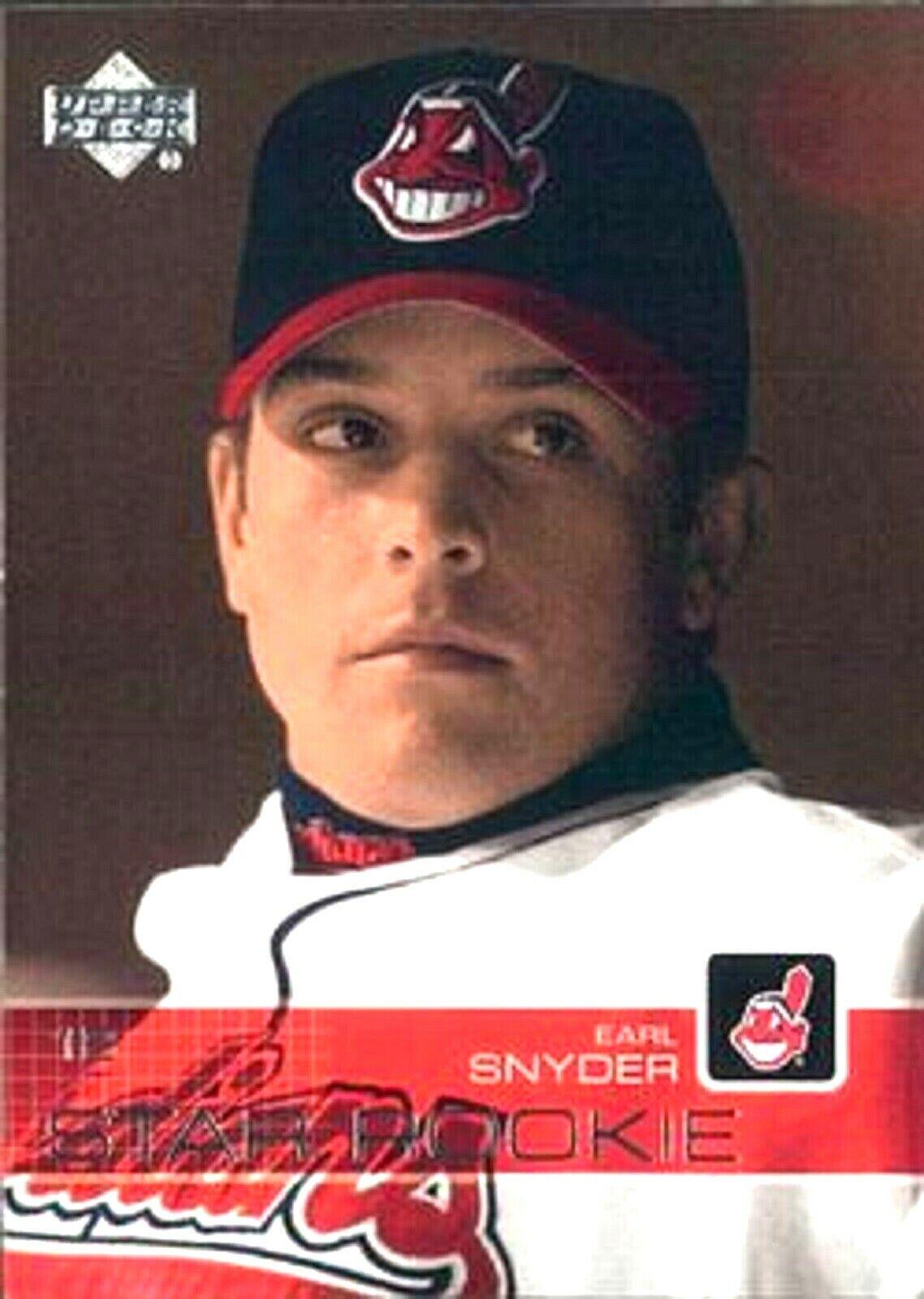 Earl Snyder #8 Baseball Cards 2003 Upper Deck