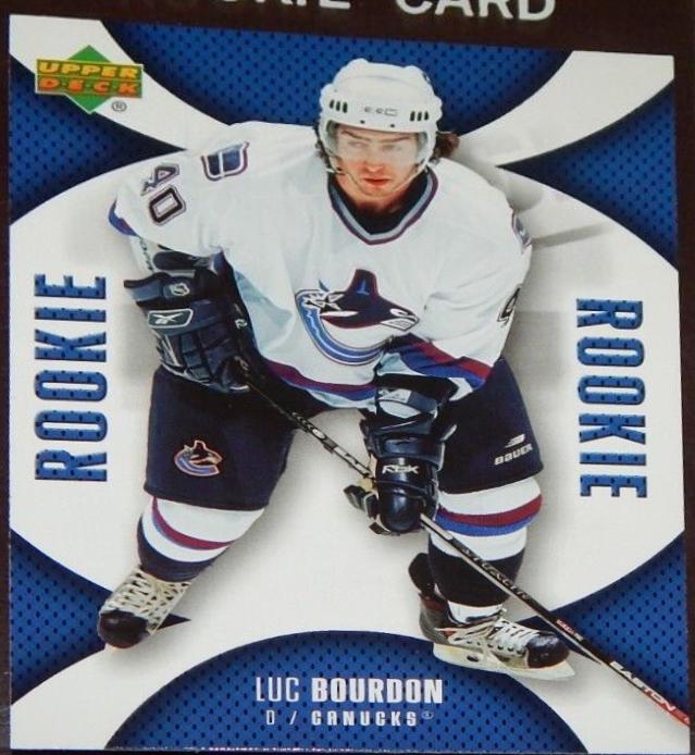 Luc Bourdon #119 Hockey Cards 2006 Upper Deck Mini Jersey Collection