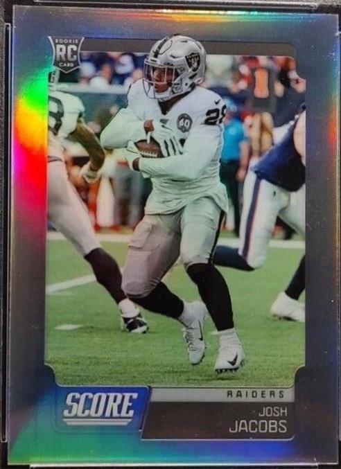 Josh Jacobs #457 2019 Panini Chronicles Score Football