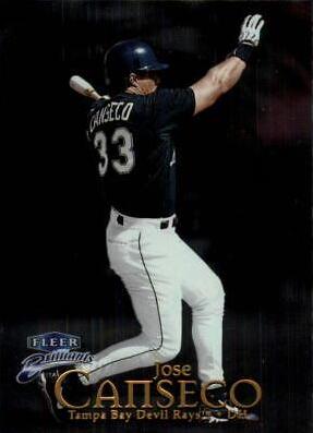 Jose Canseco #112 Baseball Cards 1999 Fleer Brilliants