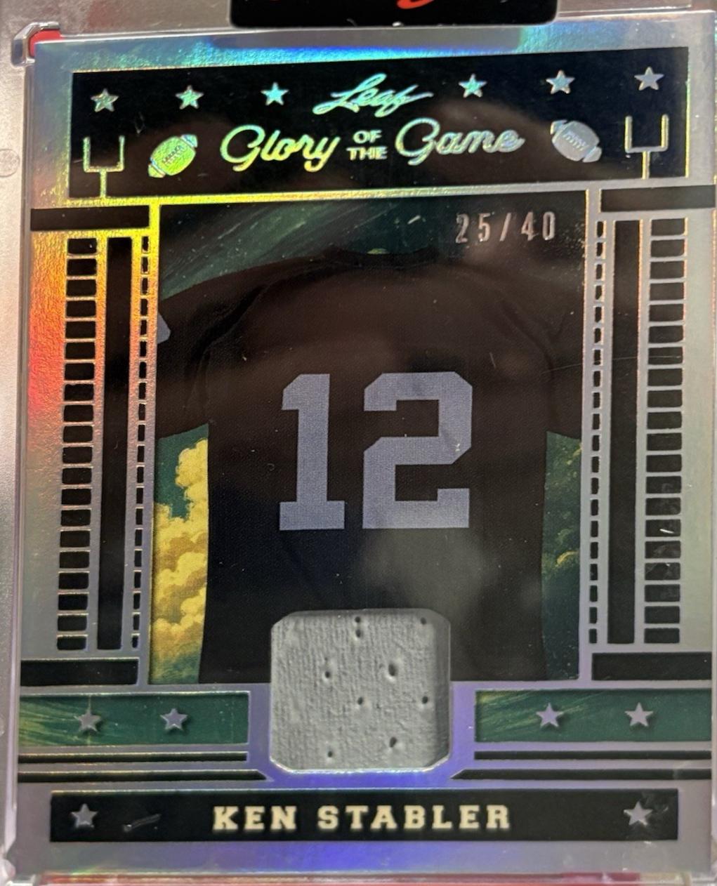 Ken Stabler [Holo Silver] #GU-34