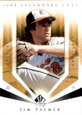 Jim Palmer #54 Baseball Cards 2004 SP Legendary Cuts
