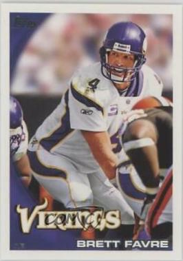 Brett Favre #60 Football Cards 2010 Topps