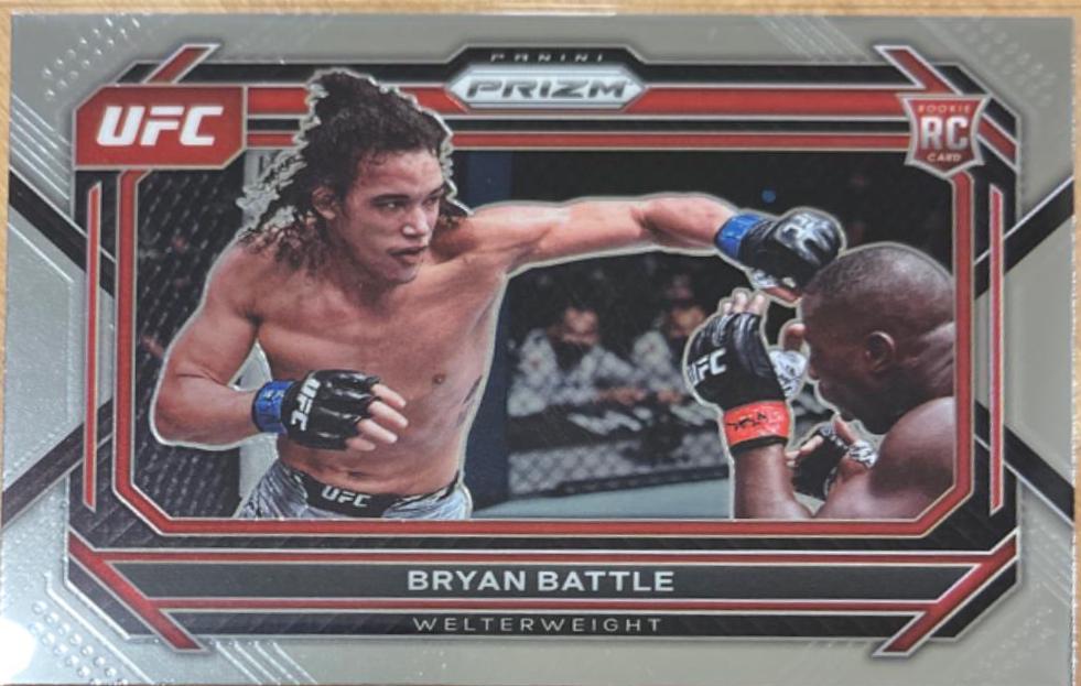 Bryan Battle #58 Ufc Cards 2023 Panini Prizm UFC