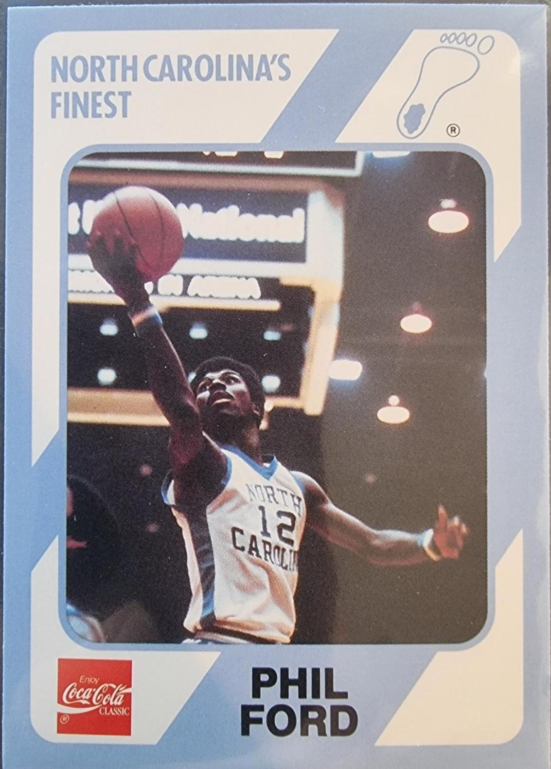 Phil Ford #7 Basketball Cards 1989 Collegiate Collection North Carolina