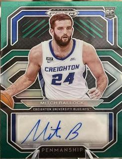 Mitch Ballock #CP-MBA (GREEN PRIZM)