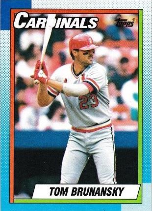 Tom Brunansky #409 Baseball Cards 1990 Topps