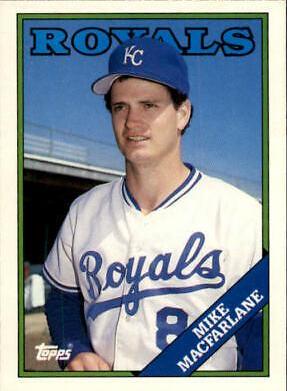 Mike Macfarlane #62T Baseball Cards 1988 Topps Traded