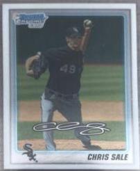 Chris Sale #BDPP92 Baseball Cards 2010 Bowman Chrome Draft Picks & Prospects