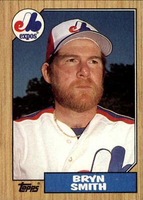 Bryn Smith #505 Baseball Cards 1987 Topps