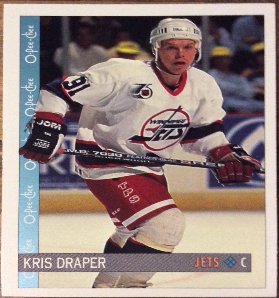 Kris Draper #374 Hockey Cards 1994 Topps OPC Premier