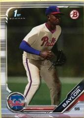 Jamari Baylor #BD-41 Baseball Cards 2019 Bowman Draft Prices