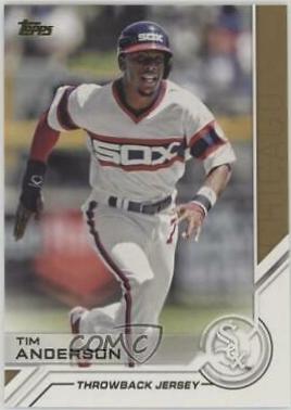 Tim Anderson #USS-13 Baseball Cards 2017 Topps Update Salute