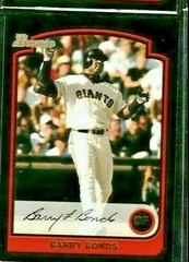 Barry Bonds #100 Baseball Cards 2003 Bowman Prices