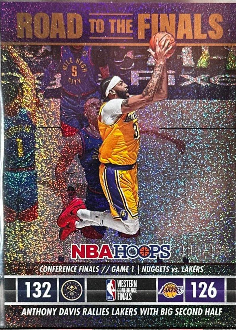 Anthony Davis #11 Basketball Cards 2023 Panini Hoops Road to the Finals Conference
