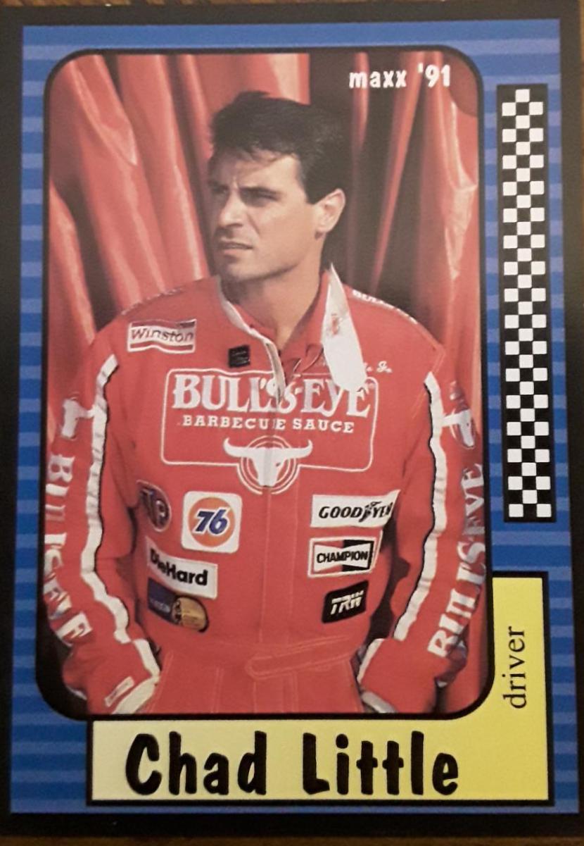 Chad Little #19 Racing Cards 1991 Maxx