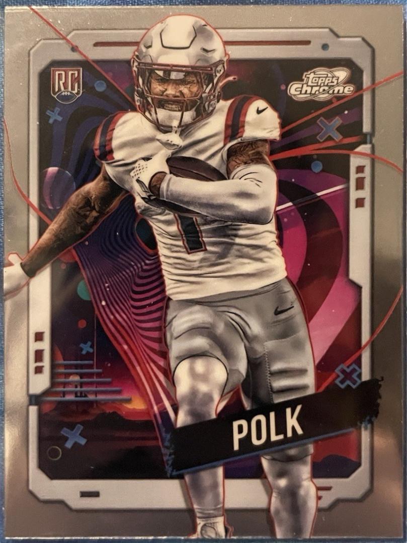 Ja'Lynn Polk #163 Football Cards 2024 Topps Cosmic Chrome