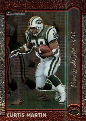 Curtis Martin #12 1999 Bowman Chrome Football