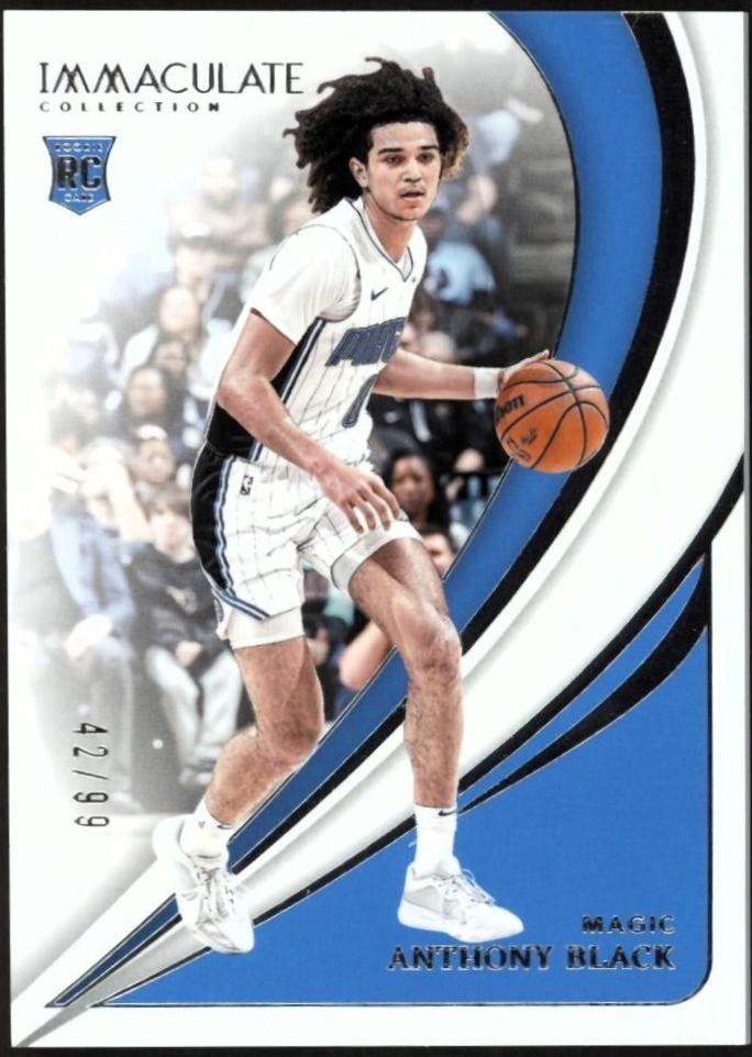 Anthony Black #63 Basketball Cards 2023 Panini Immaculate