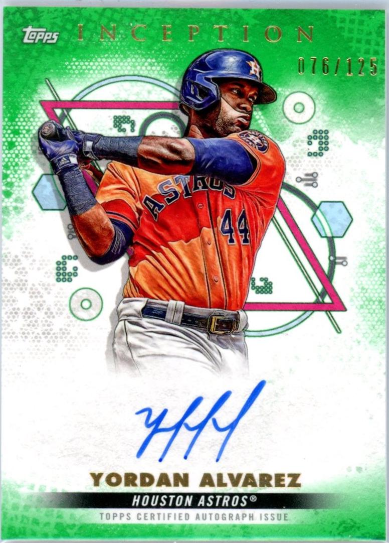 Yordan Alvarez [Green] #BRES-YA