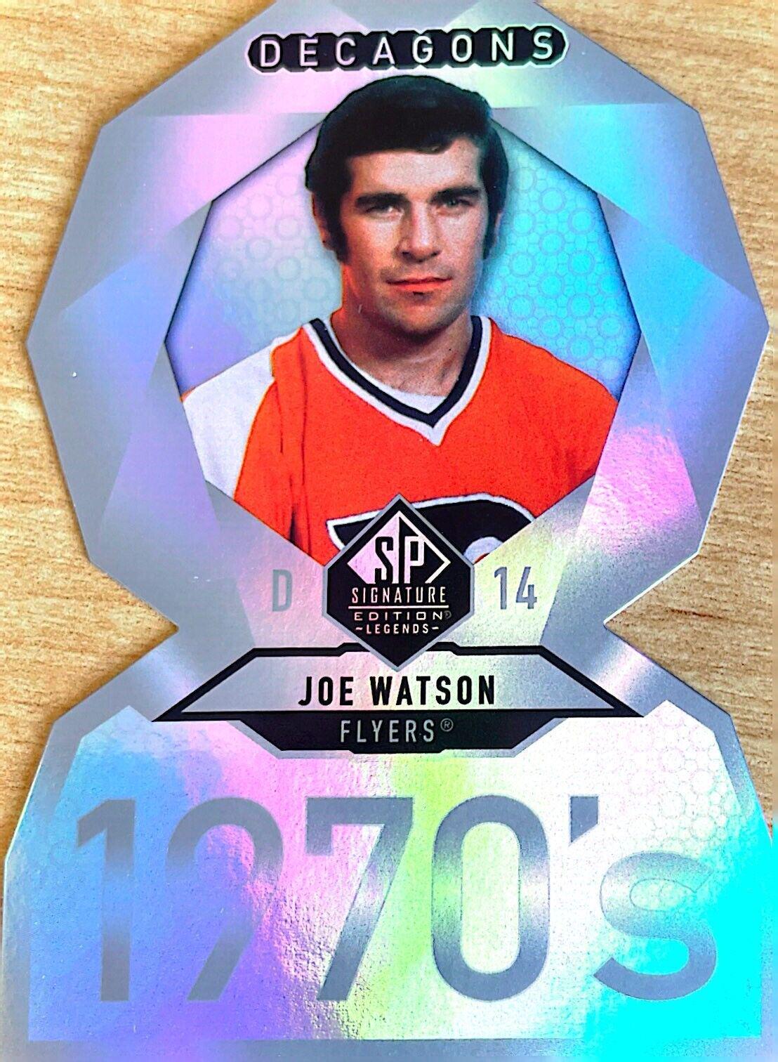 Joe Watson #DC-25 Hockey Cards 2020 SP Signature Edition Legends Decagons