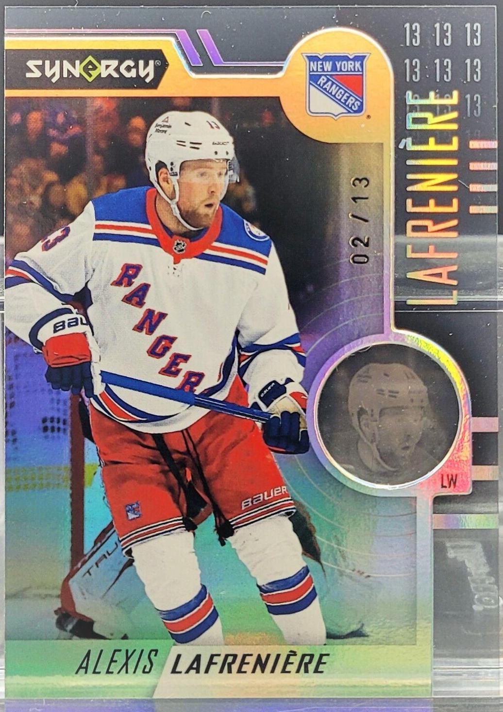 Alexis Lafreniere #12 2022-23 Upper Deck Synergy Hockey