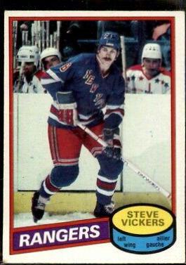 Steve Vickers #23 Hockey Cards 1980 O-Pee-Chee