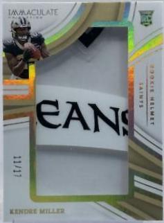 Kendre Miller #23 2023 Panini Immaculate Rookie Helmet Football