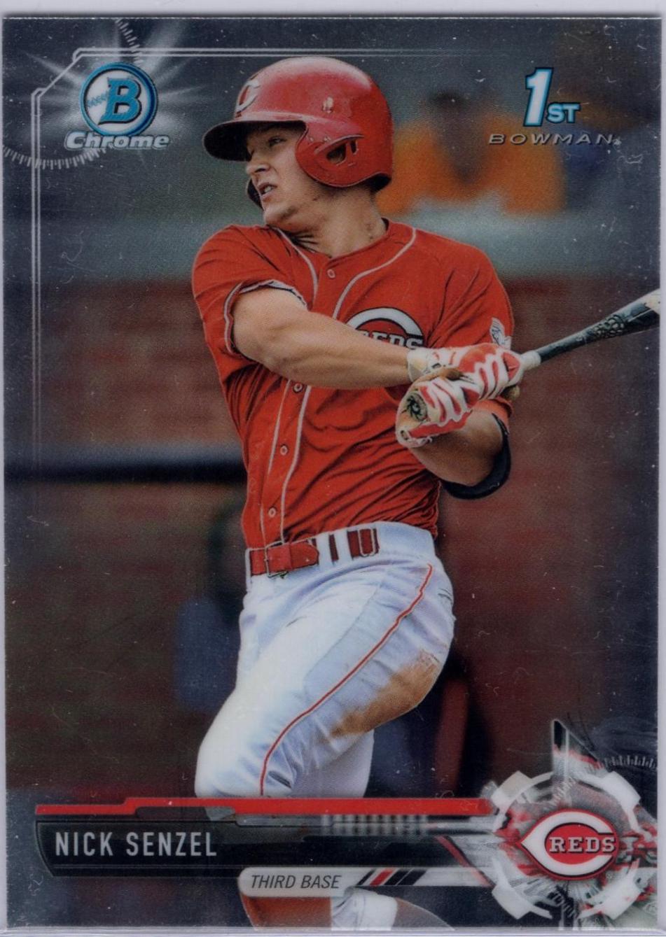 Nick Senzel #BCP1 Baseball Cards 2017 Bowman Chrome Prospects
