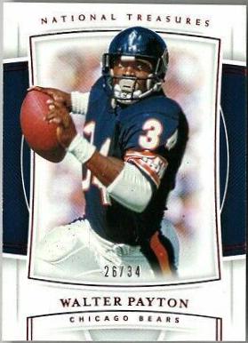 Walter Payton #2 Football Cards 2019 Panini National Treasures