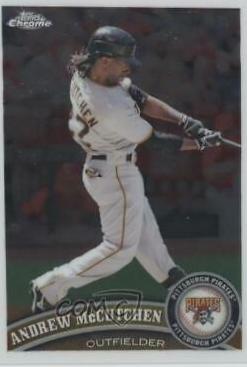 Andrew McCutchen #8 Baseball Cards 2011 Topps Chrome