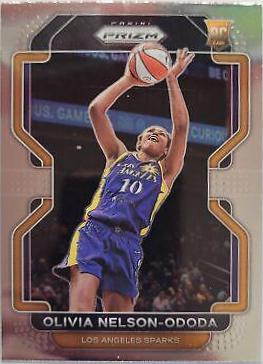 Olivia Nelson Ododa #198 Basketball Cards 2022 Panini Prizm WNBA